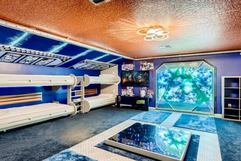 The Marvel Mansion 5Br Pool Home Near Disney World Orlando Bagian luar foto