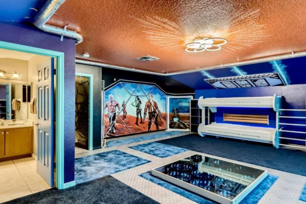 The Marvel Mansion 5Br Pool Home Near Disney World Orlando Bagian luar foto