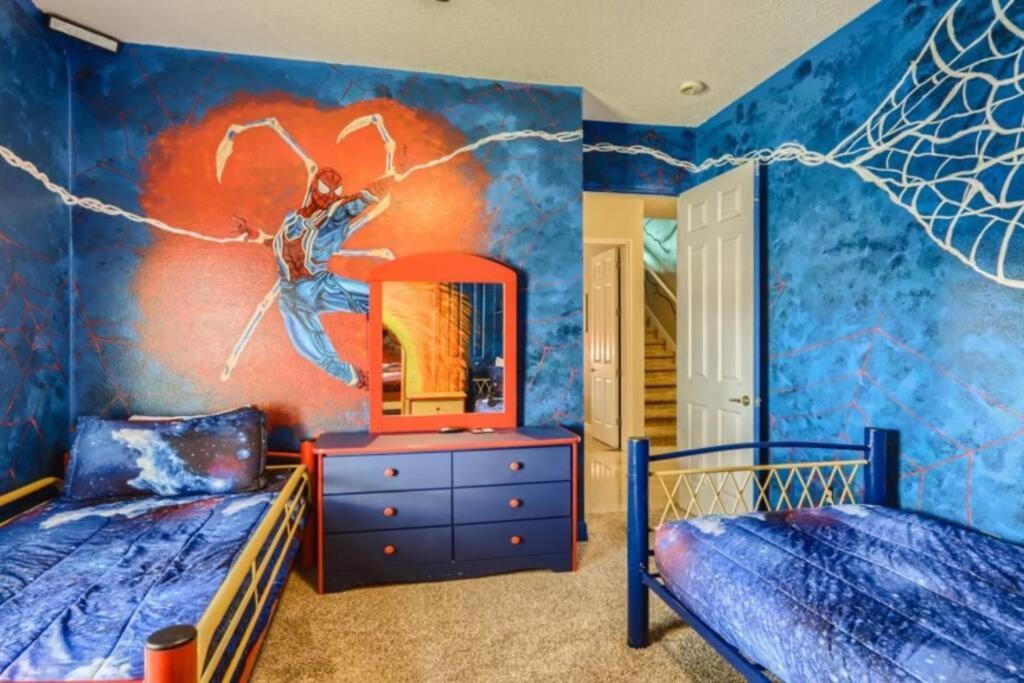 The Marvel Mansion 5Br Pool Home Near Disney World Orlando Bagian luar foto