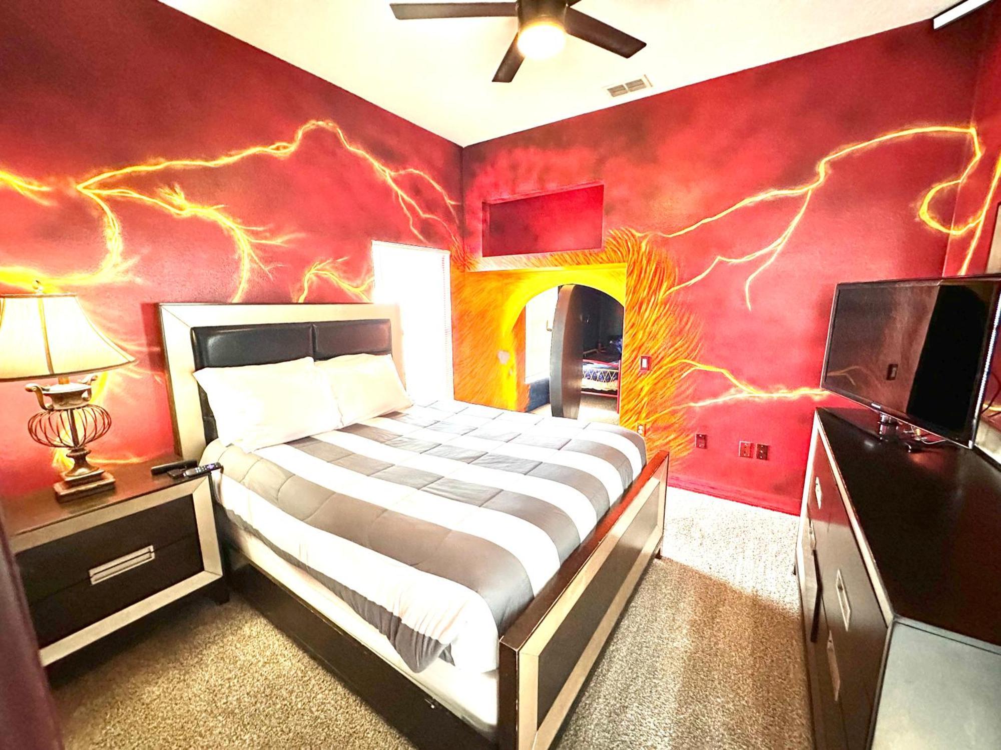 The Marvel Mansion 5Br Pool Home Near Disney World Orlando Ruang foto