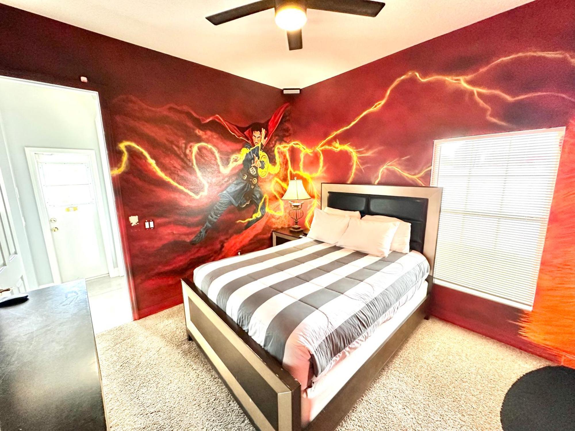 The Marvel Mansion 5Br Pool Home Near Disney World Orlando Ruang foto
